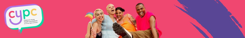 Young people smiling with their arms around each other