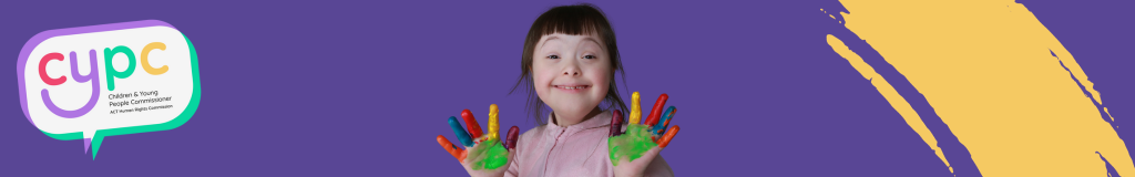 Child with paint all over her hands